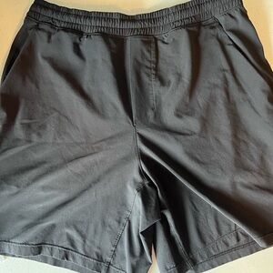 lululemon athletica Men's Black Athletic Shorts
